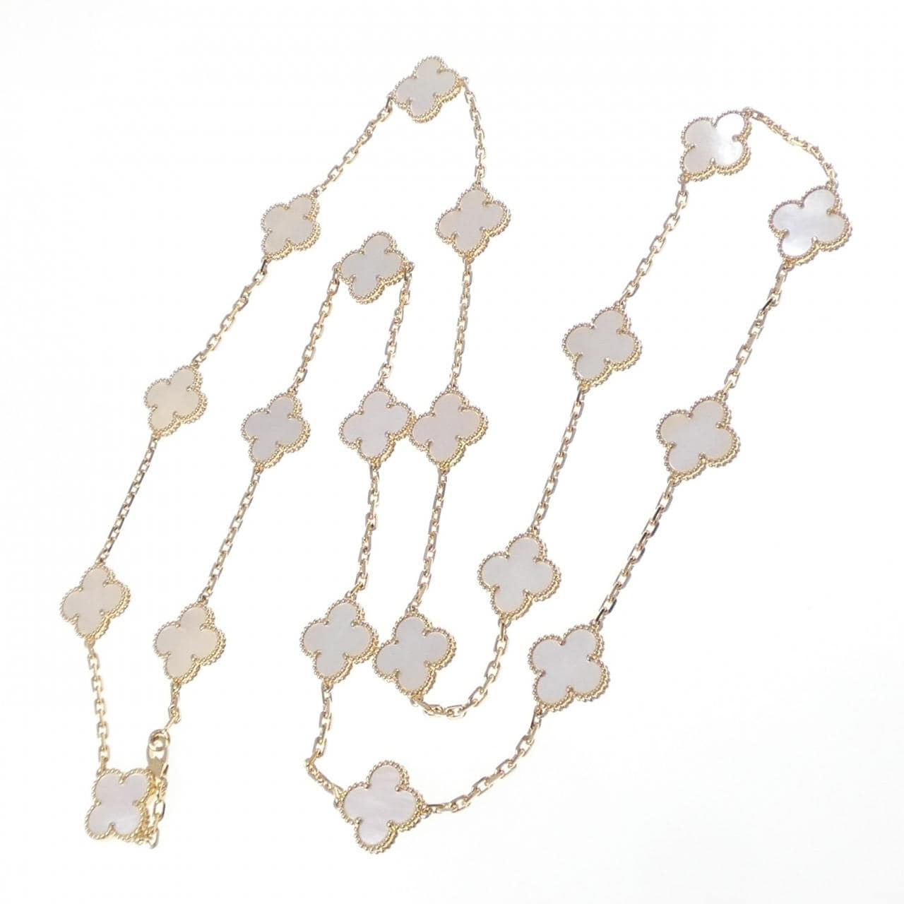 ヴァンクリーフ&アーペル ヴィンテージアルハンブラ 20モチーフ ネックレス