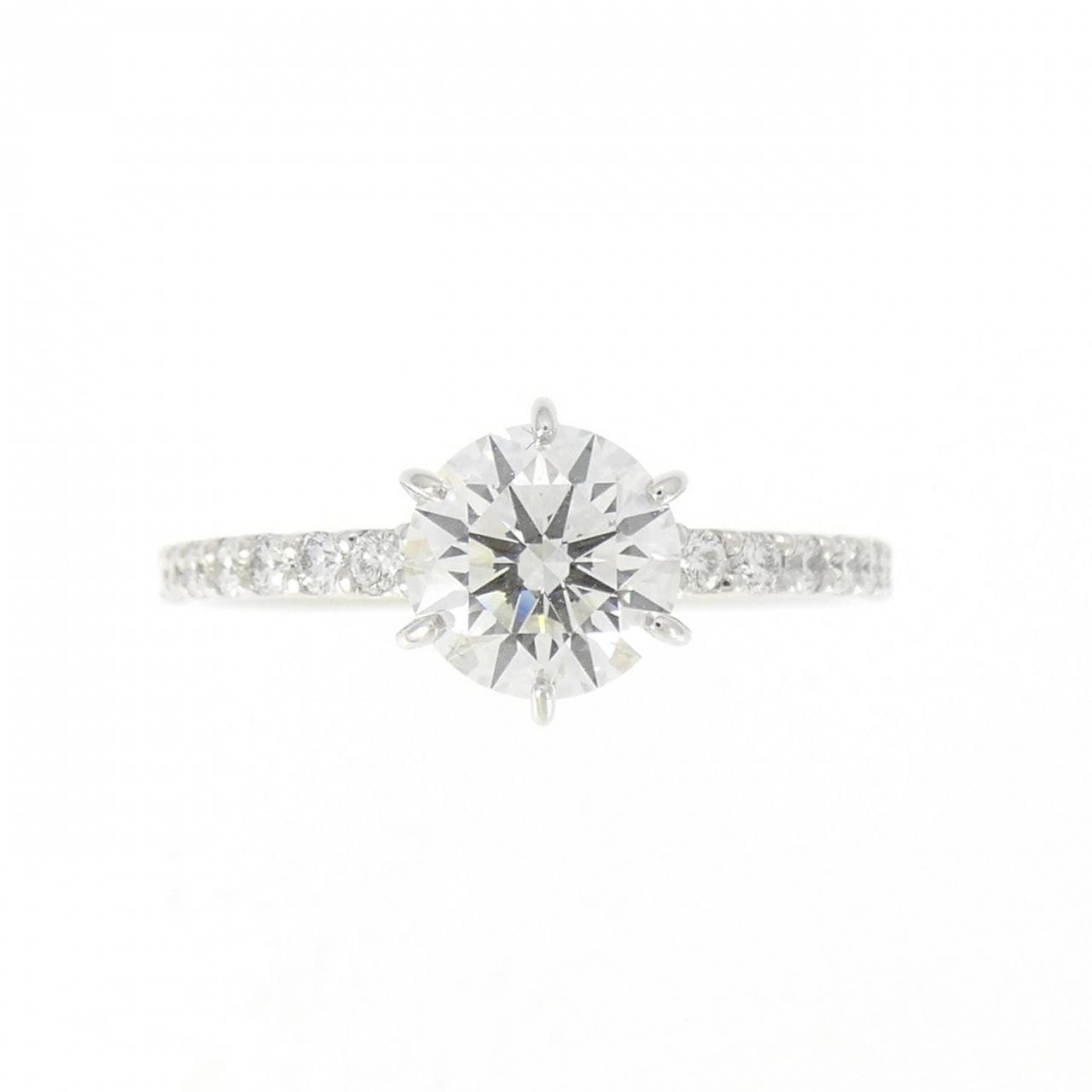 【リメイク】PT ダイヤモンド リング 1.01CT J VVS1 3EXT