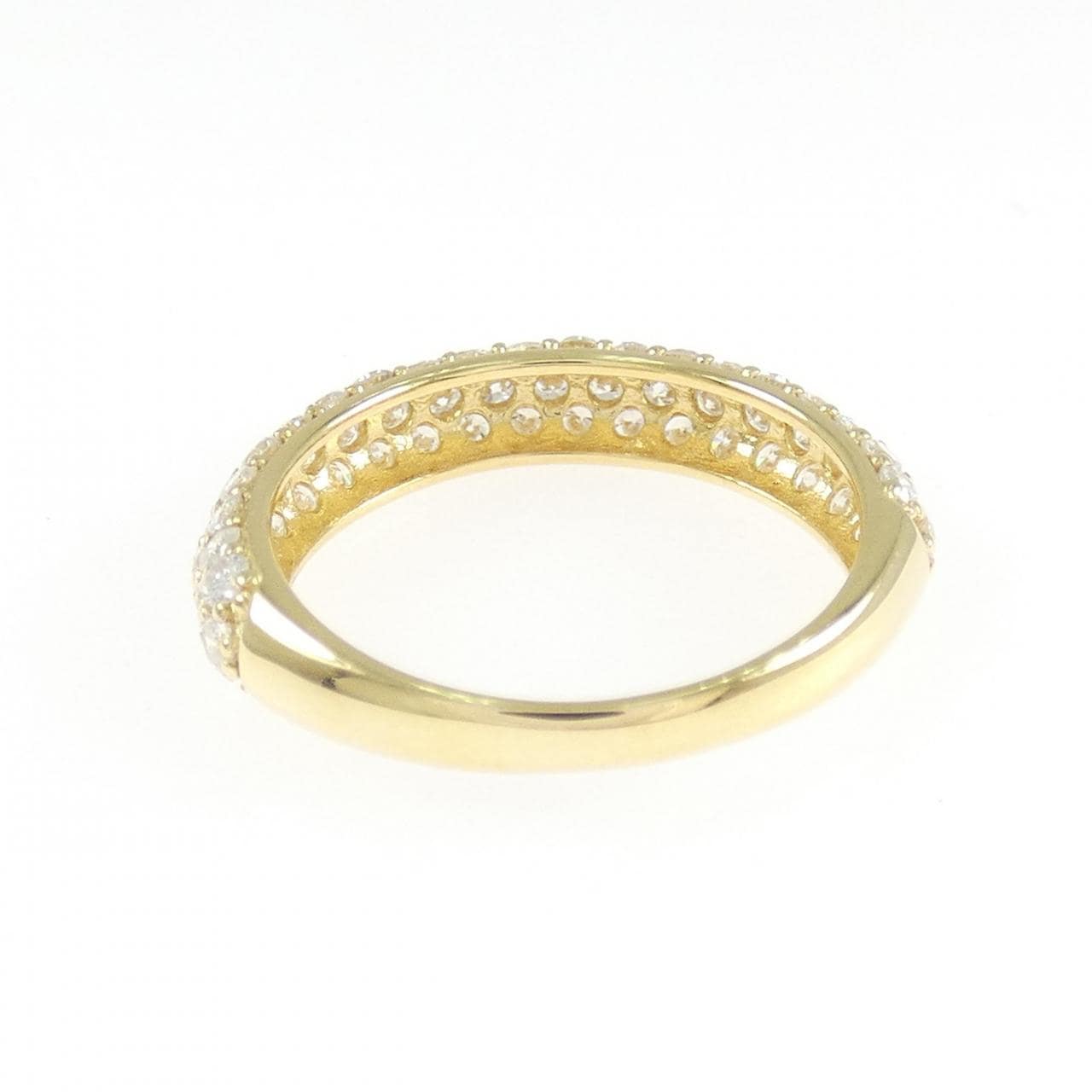 【新品】K18YG パヴェ ダイヤモンド リング 1.00CT