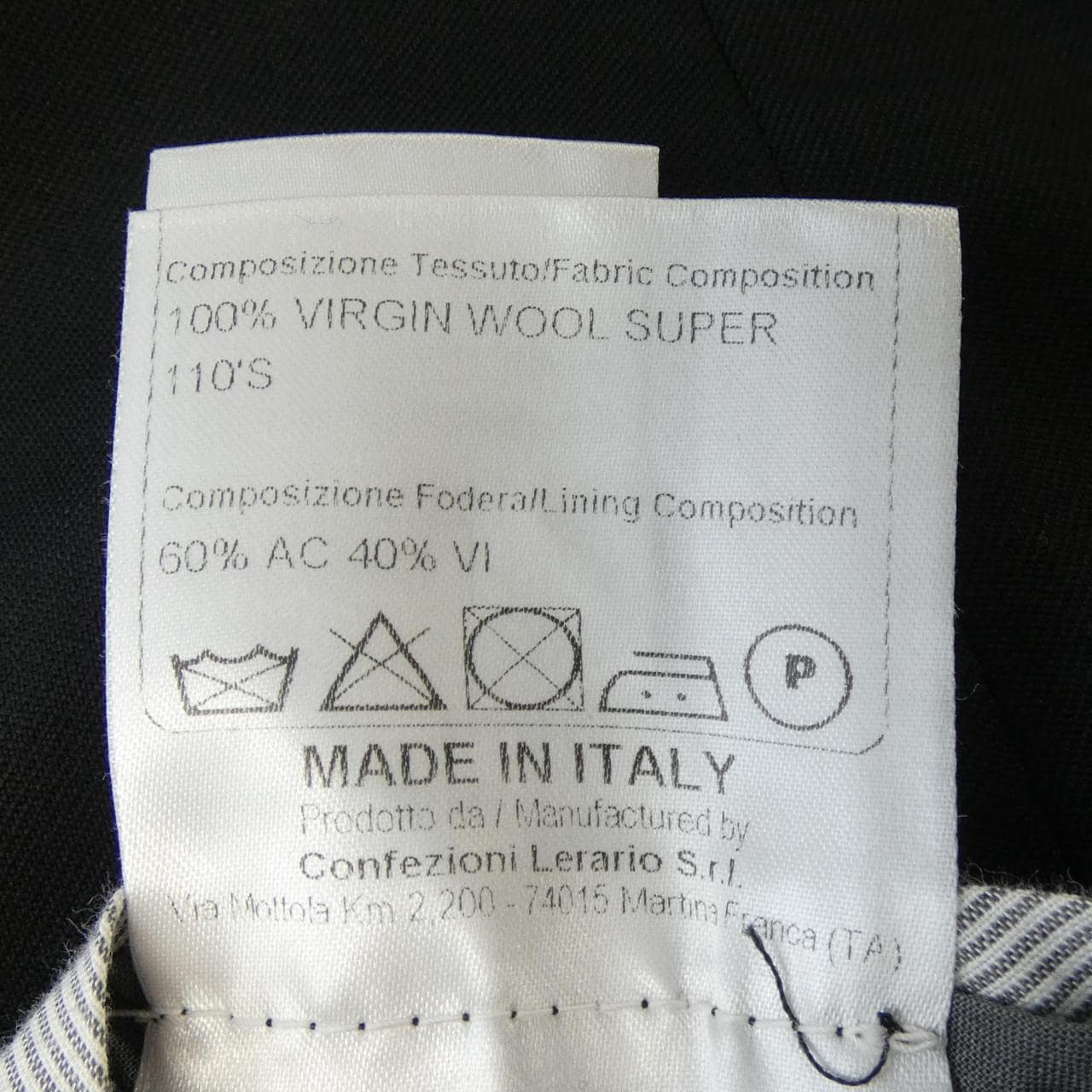 タリアトーレ TAGLIATORE スリーピース