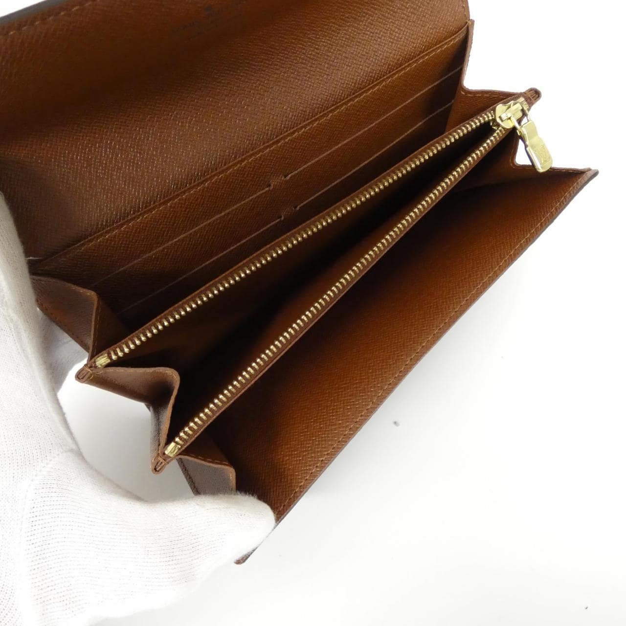 ルイヴィトン モノグラム ポシェット ポルト モネ M61726 財布