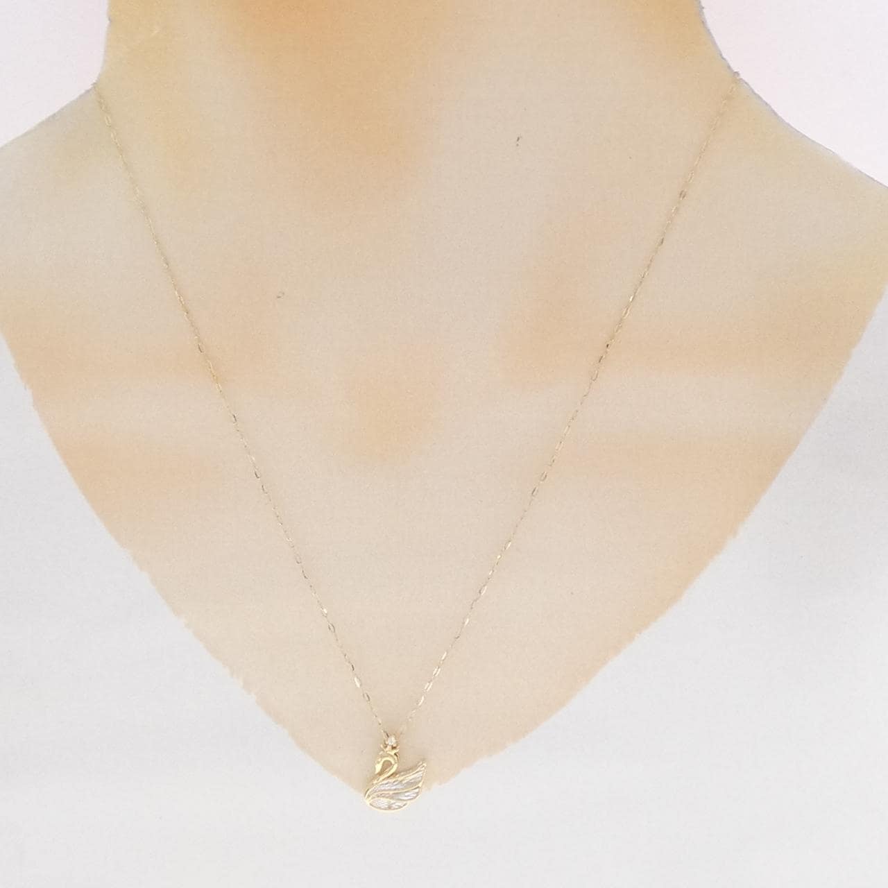 K18YG ダイヤモンド ネックレス 0.01CT