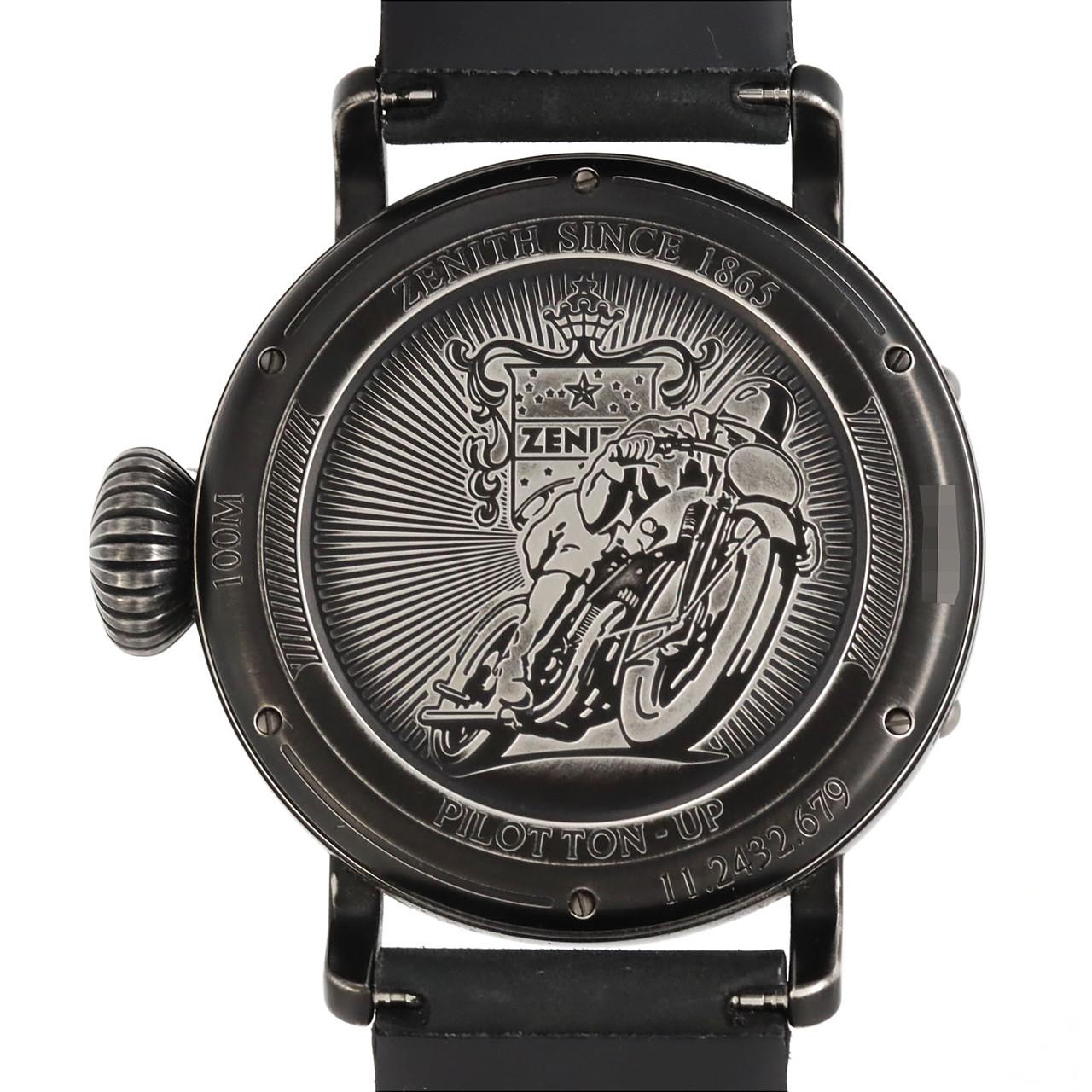 【ノーメンテナンス還元価格】ゼニス パイロットタイプ20トンアップ 11.2432.679/21.C900 SS 自動巻