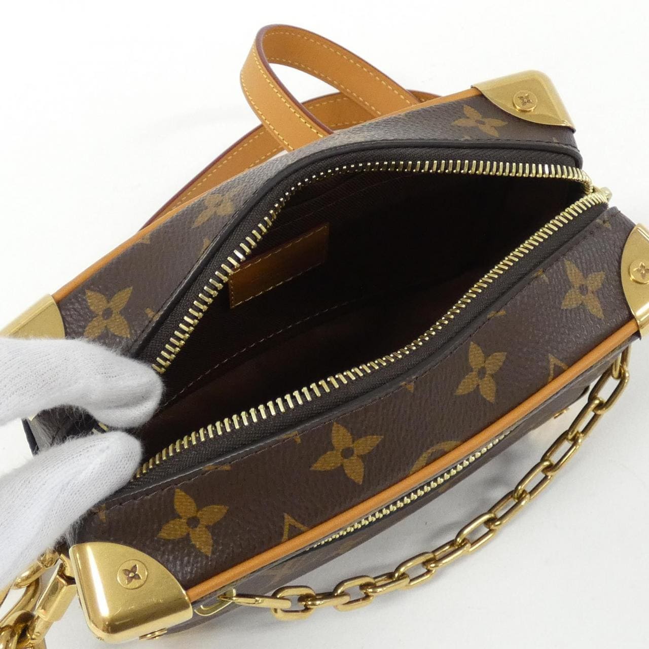 LOUIS VUITTON Monogram Mini Soft Trunk M68906 Shoulder Bag