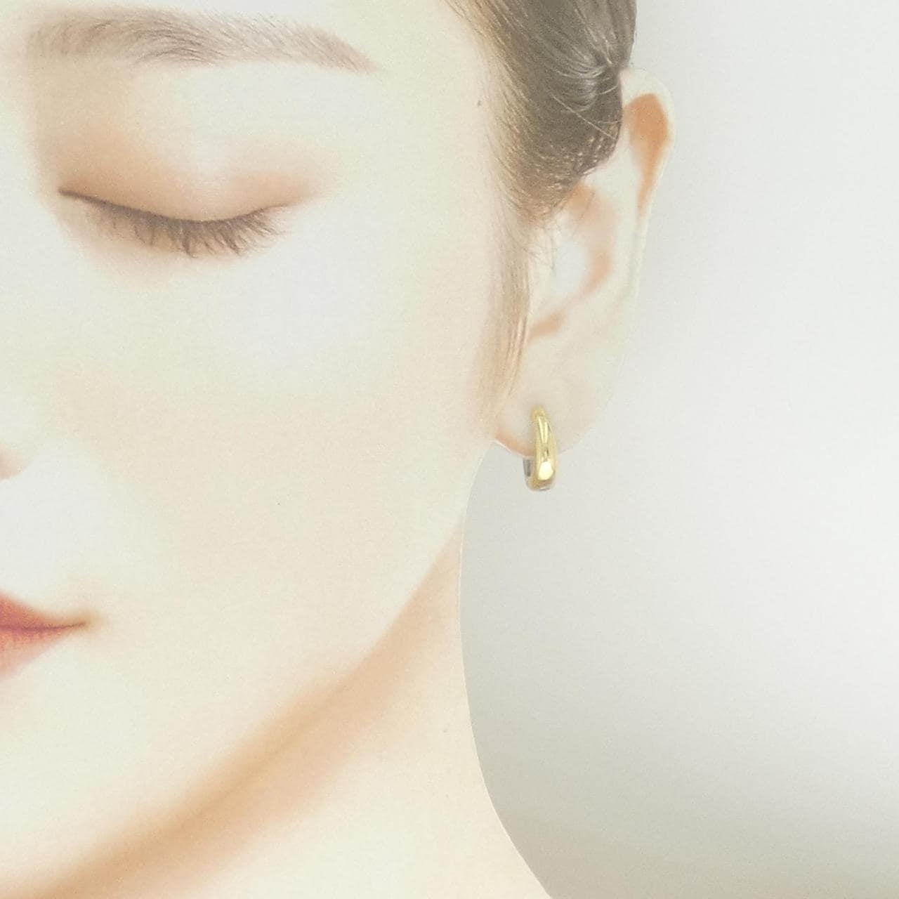 K18YG/K14WG イヤリング