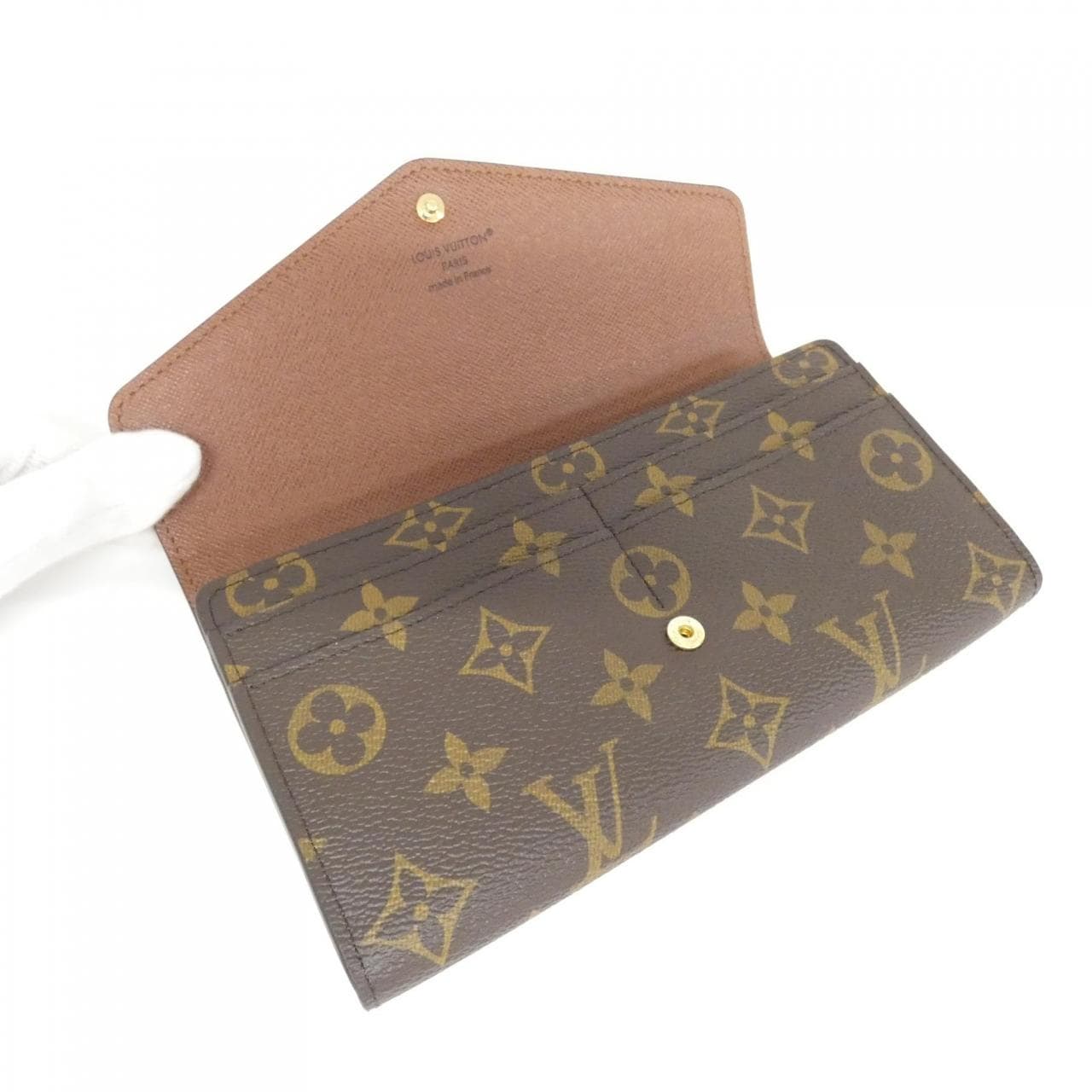 LOUIS VUITTON Monogram Portefeuille Sarah M60531 Wallet