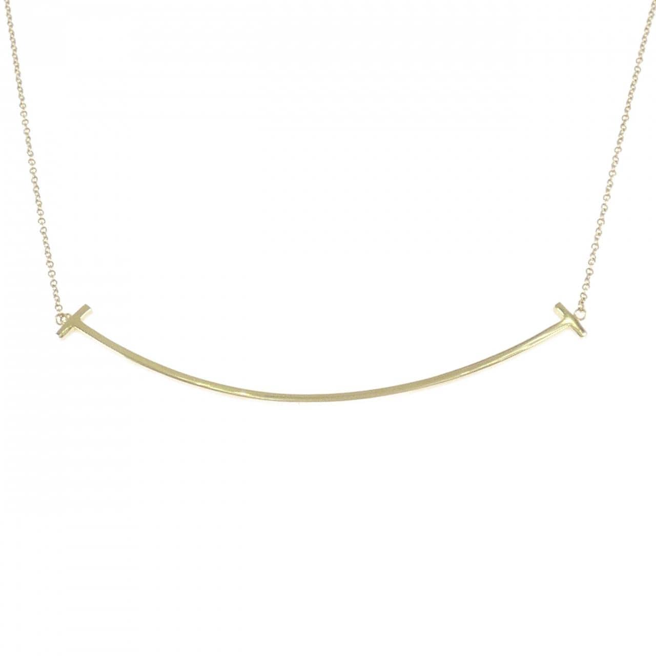 ティファニー Tスマイル ラージ ネックレス