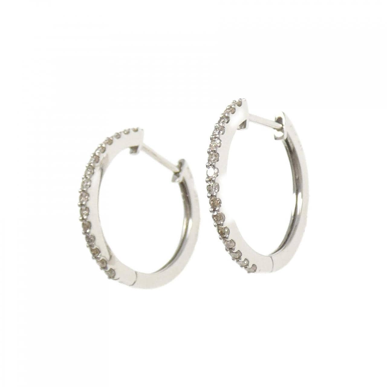 [BRAND NEW] PT900 Diamond earrings 0.30CT