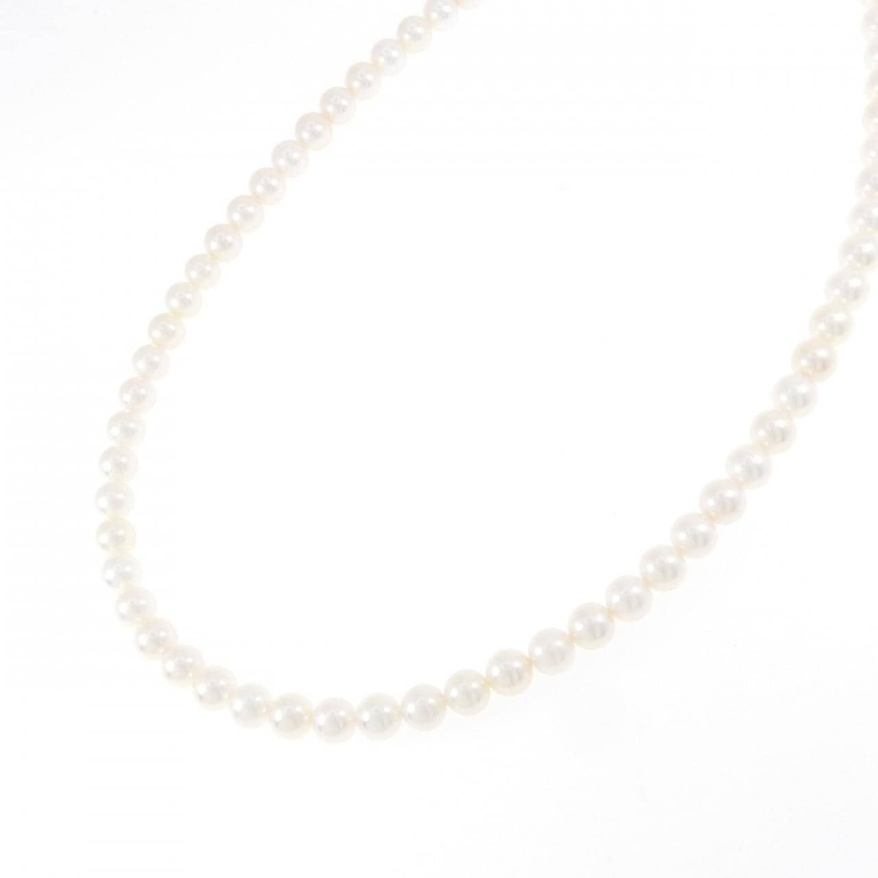 シルバークラスプ アコヤパール ネックレス 6-6.5mm