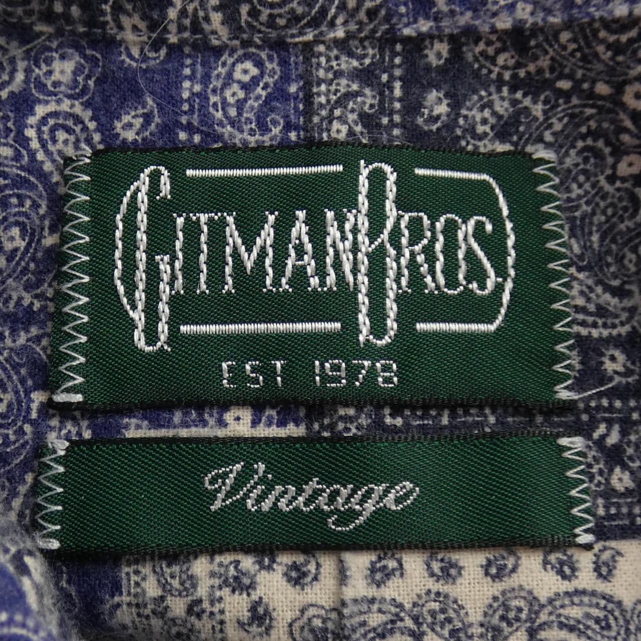 GITMAN VINTAGE シャツ