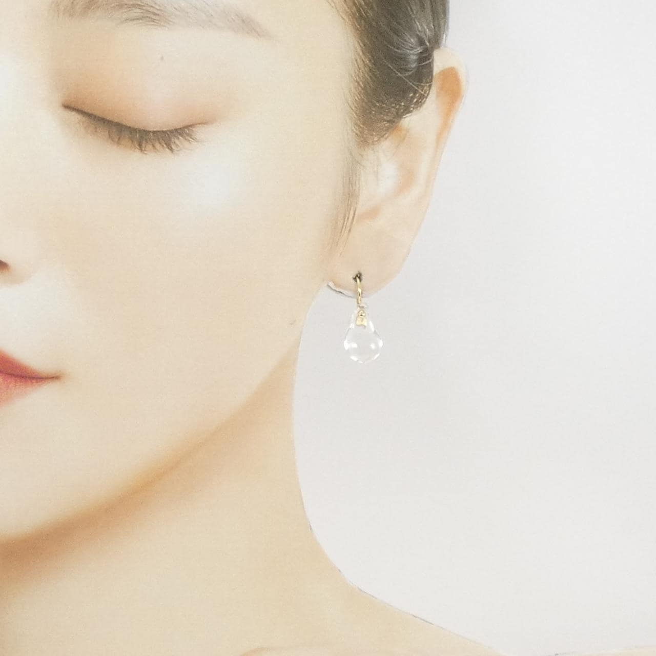 ティファニー ティアドロップ　フックピアス 片耳