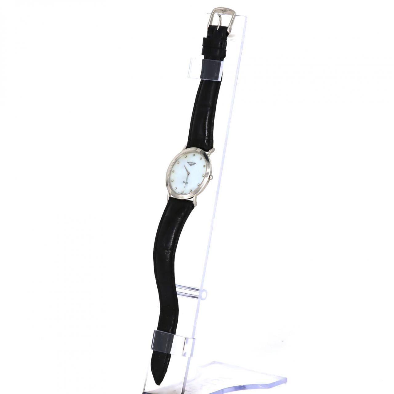 ロンジン ラウンドケース PT･12P PT クォーツ