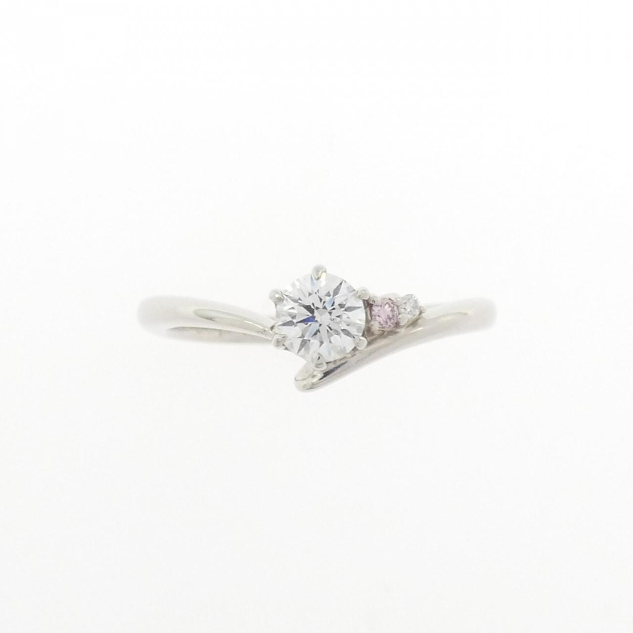 PT900 ダイヤモンド リング 0.282CT D SI1 VG