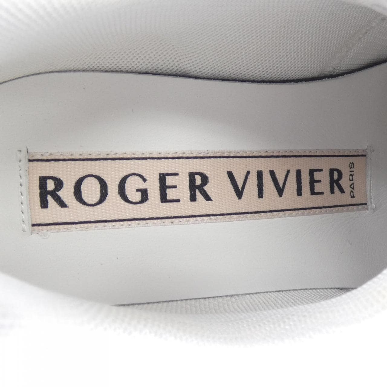 ロジェヴィヴィエ ROGER VIVIER ストラスバックル ヴィヴ ラン ライト スニーカー