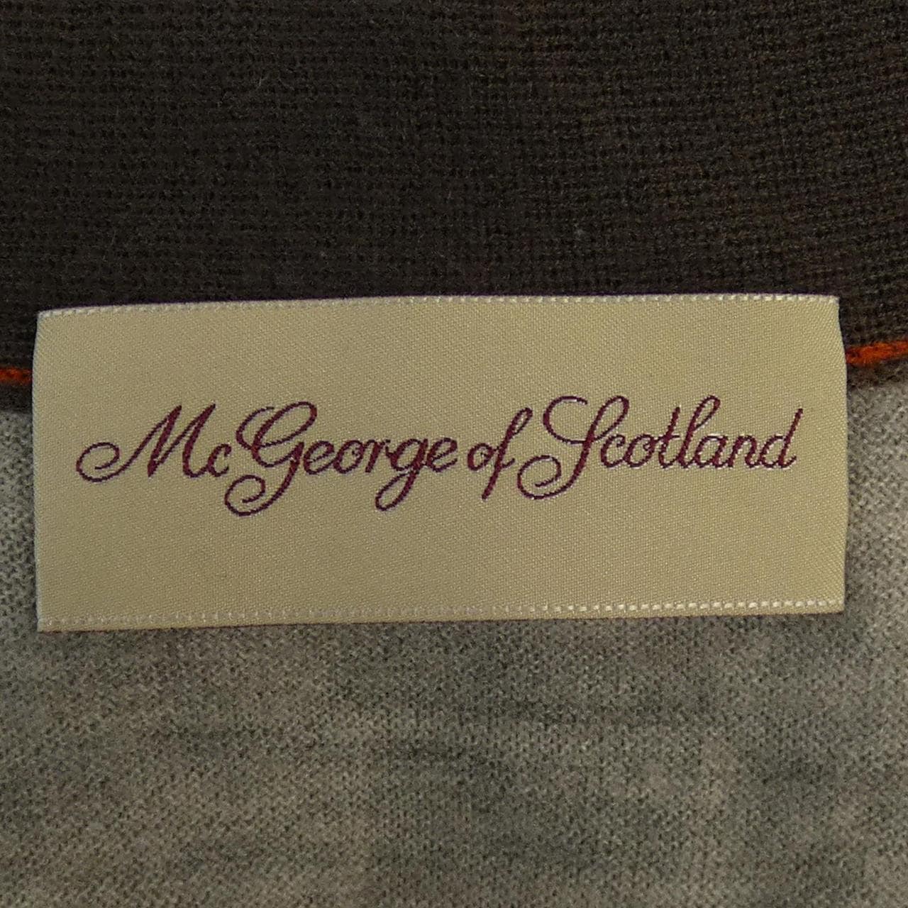 Mc george of scotlan カーディガン