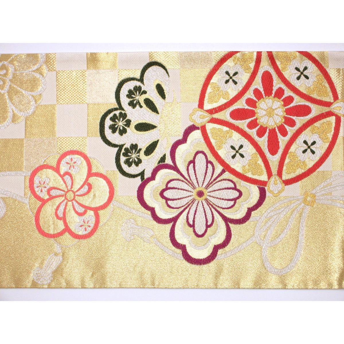 袋帯　芯なし仕立