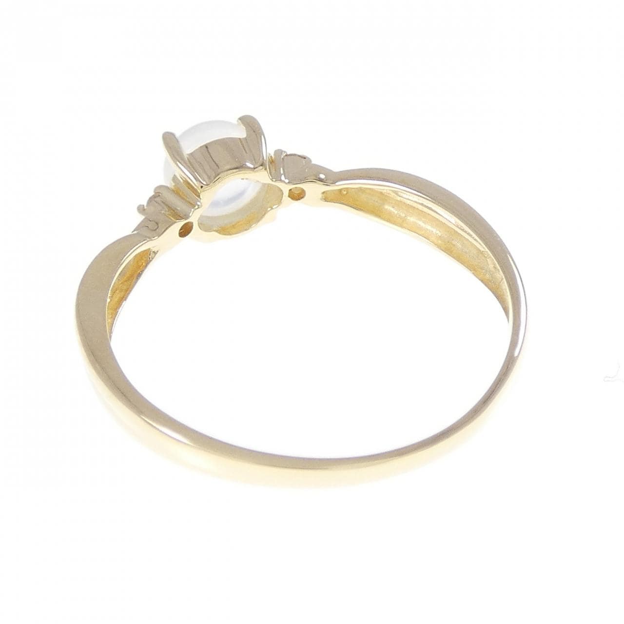 K18YG ムーンストーン リング