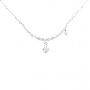 K18WG ダイヤモンド ネックレス 0.44CT