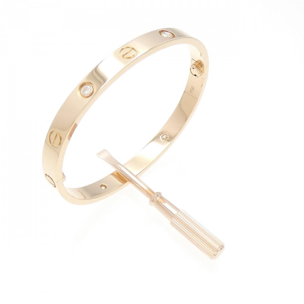 カルティエ ラブブレスレット 4P