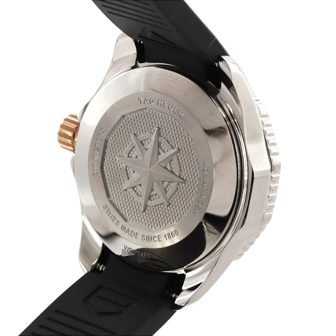 TAG Heuer Aquaracer Professional 200 RG Combi 11P WBP2451.FT6200 SSxPG自動上弦