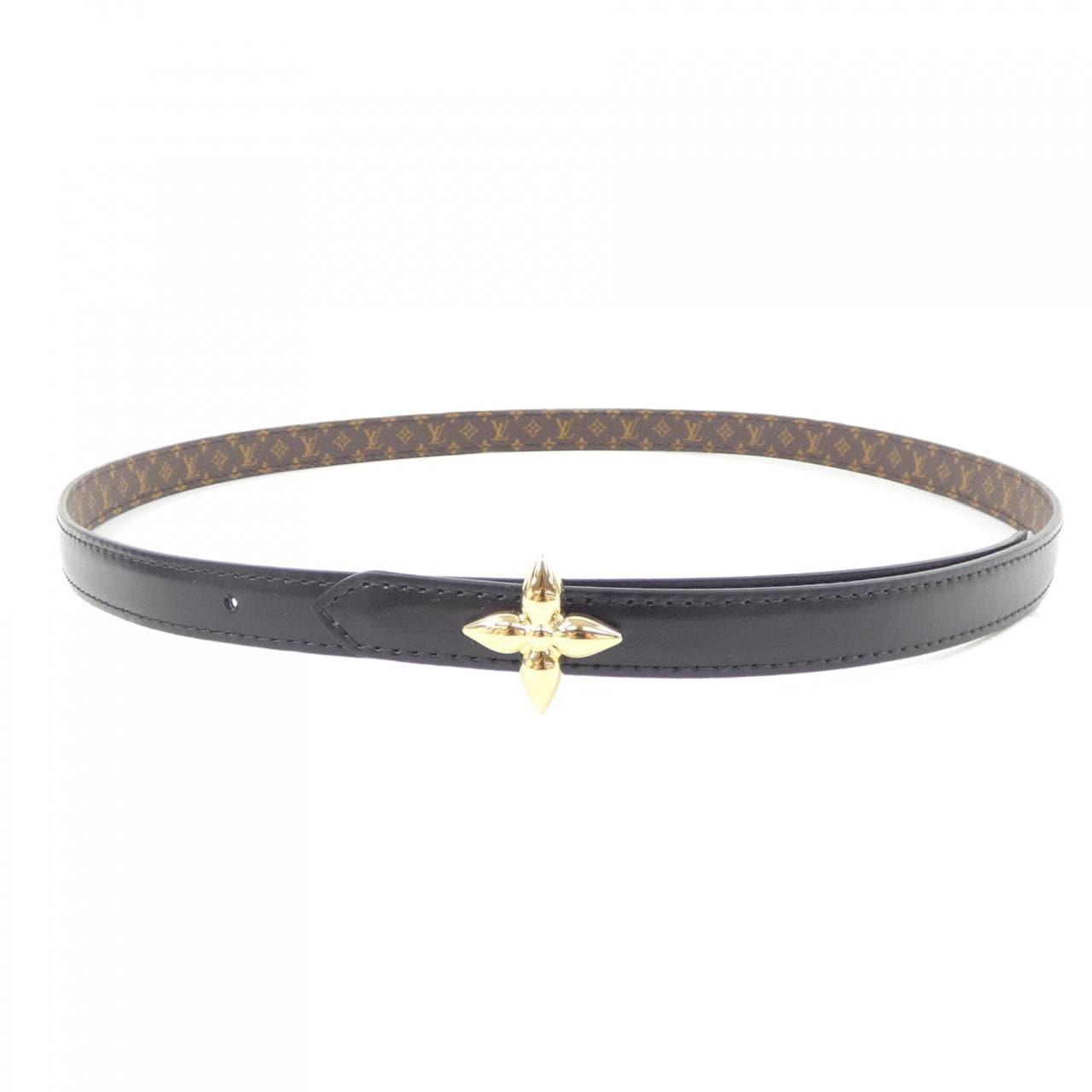 ルイヴィトン LOUIS VUITTON LVミニフラワーグラム 15mm リバーシブル M8796 BELT