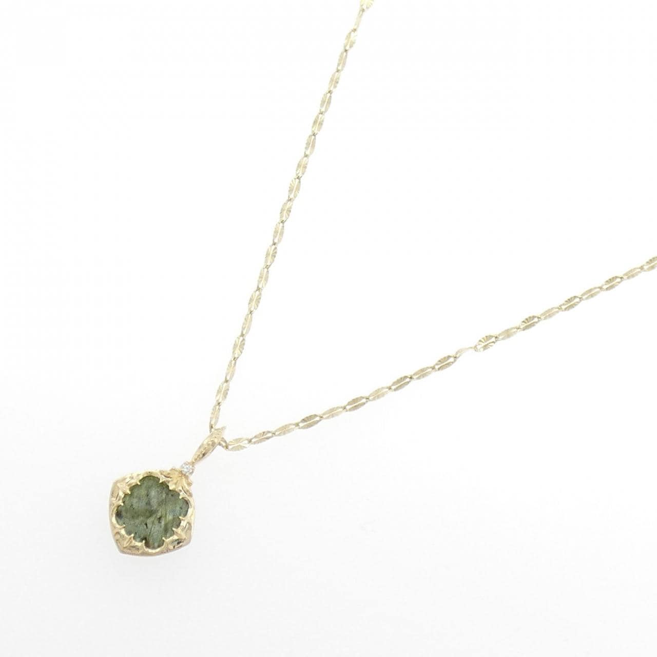 アガット カラーストーン ネックレス