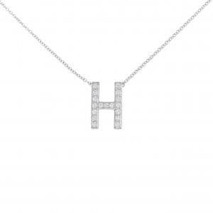 ティファニー レター ペンダント ミニ ネックレス