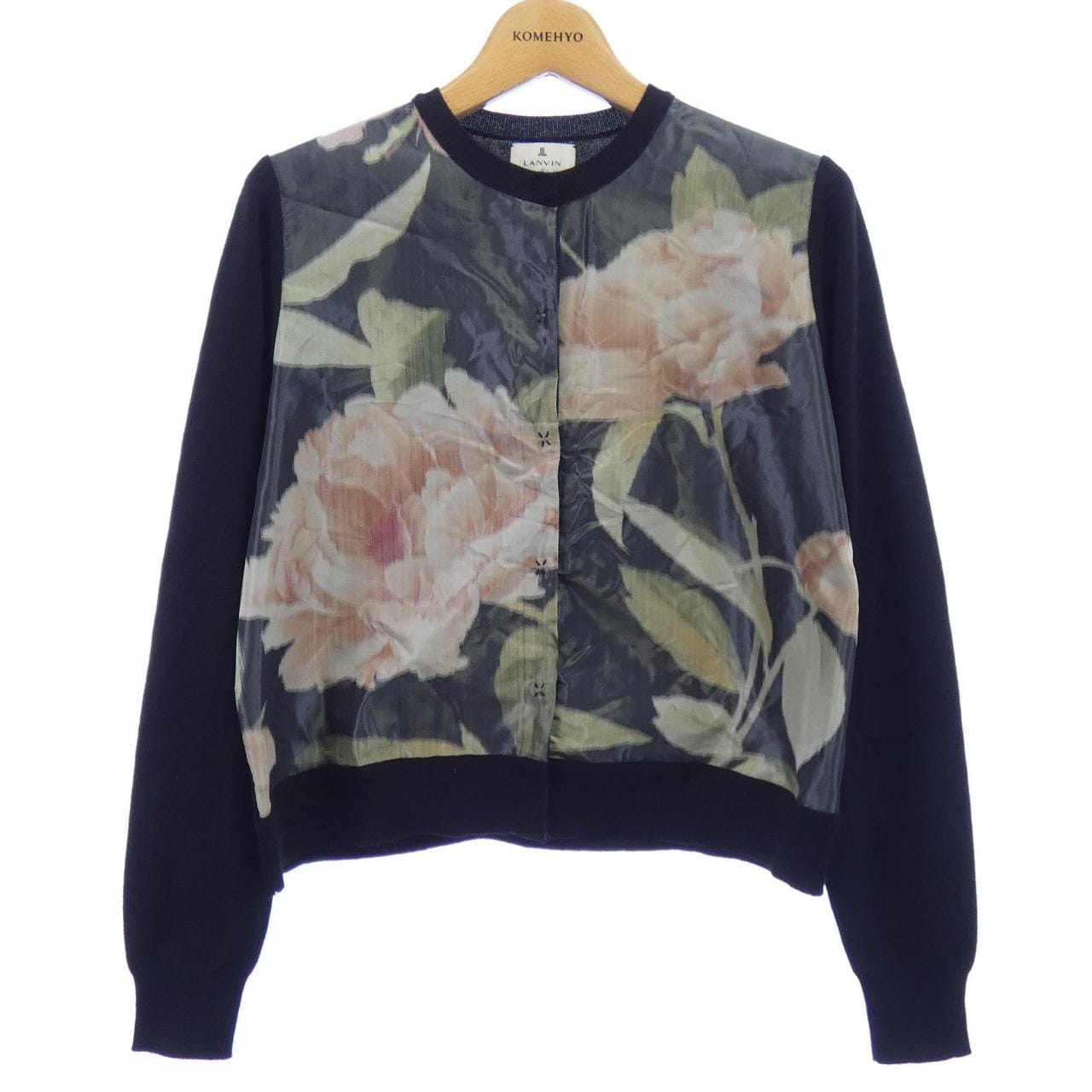 ランバンオンブルー LANVIN en Bleu カーディガン