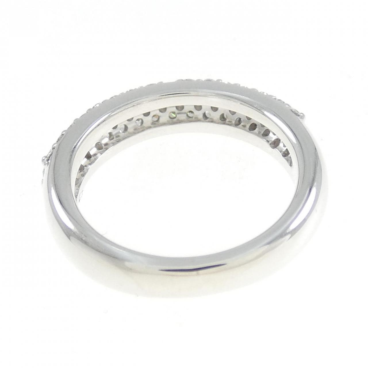 K18WG パヴェ ダイヤモンド リング 0.49CT