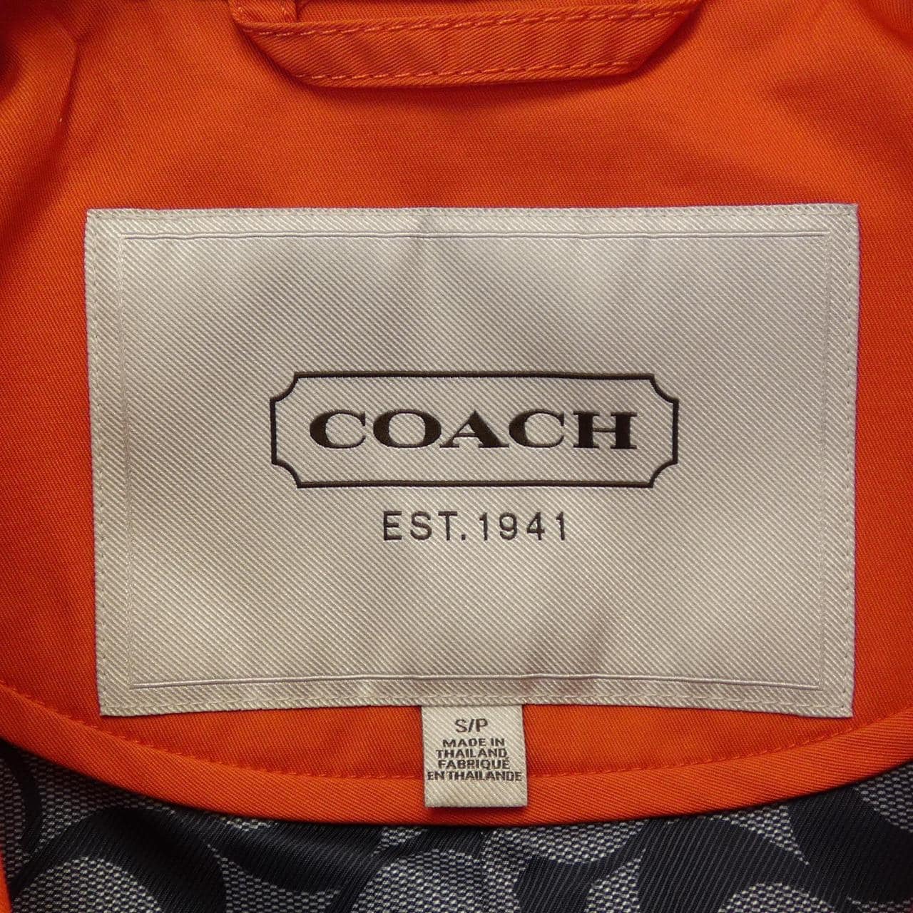 coach COACH trench coat