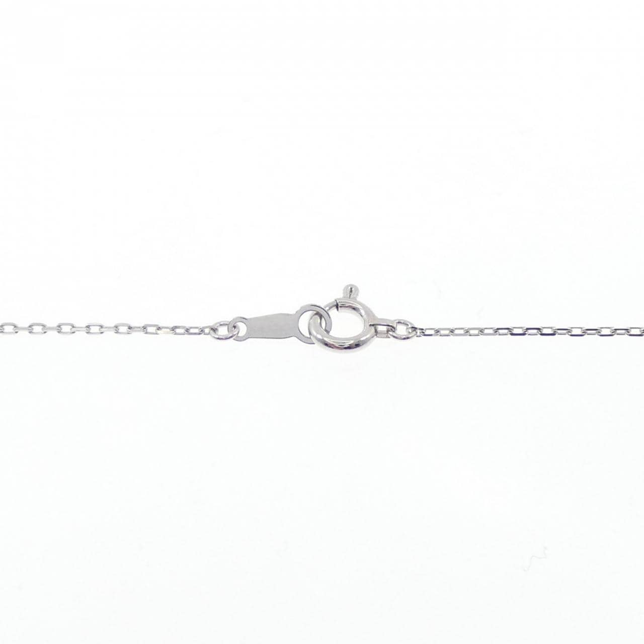 K18WG オパール ネックレス 0.41CT