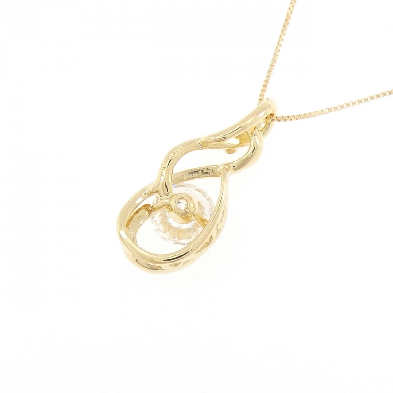 K18YG ダイヤモンド ネックレス 1.080CT