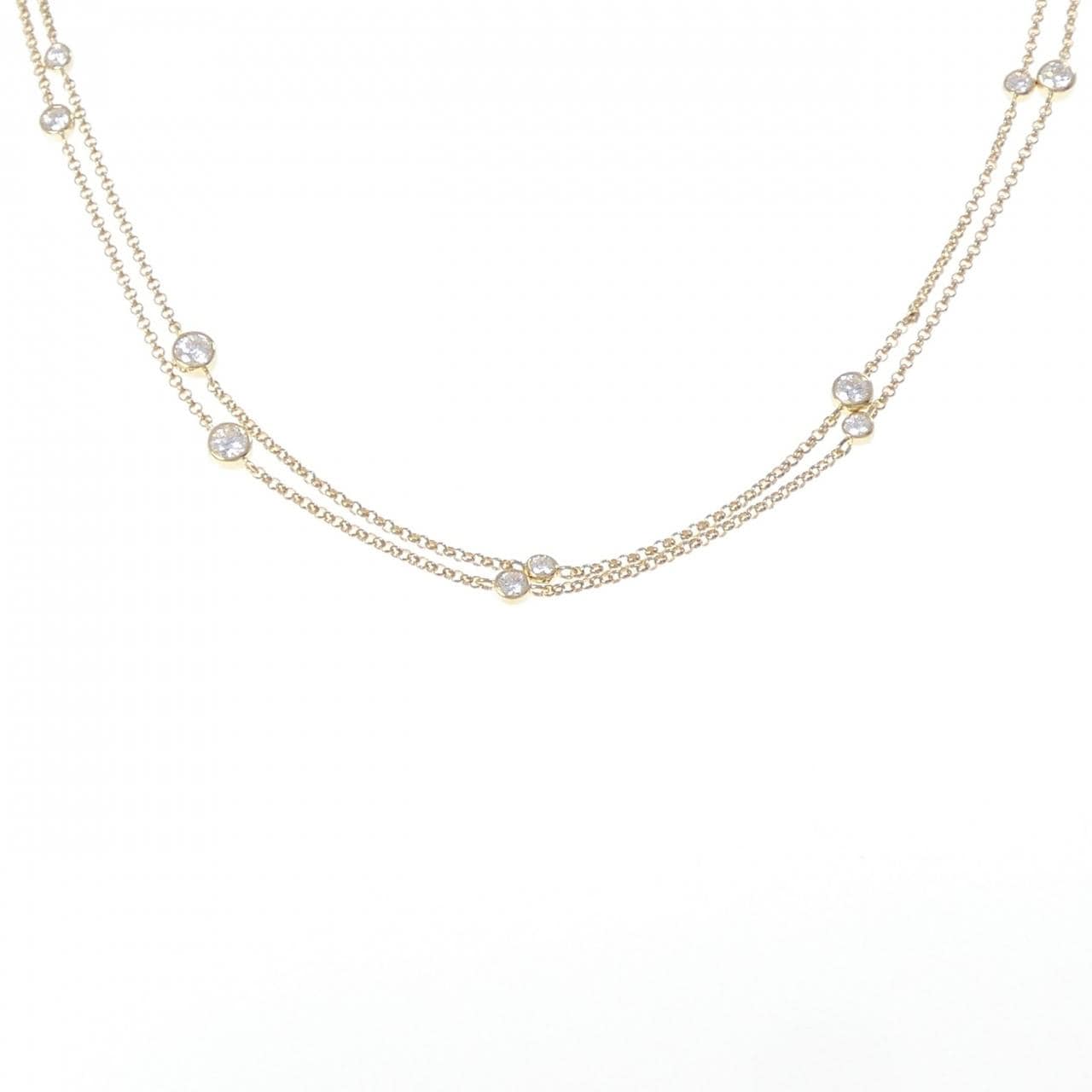 ミキモト ダイヤモンド ネックレス 1.01CT