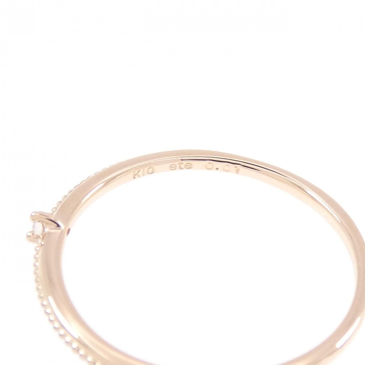 エテ ダイヤモンド リング 0.01CT