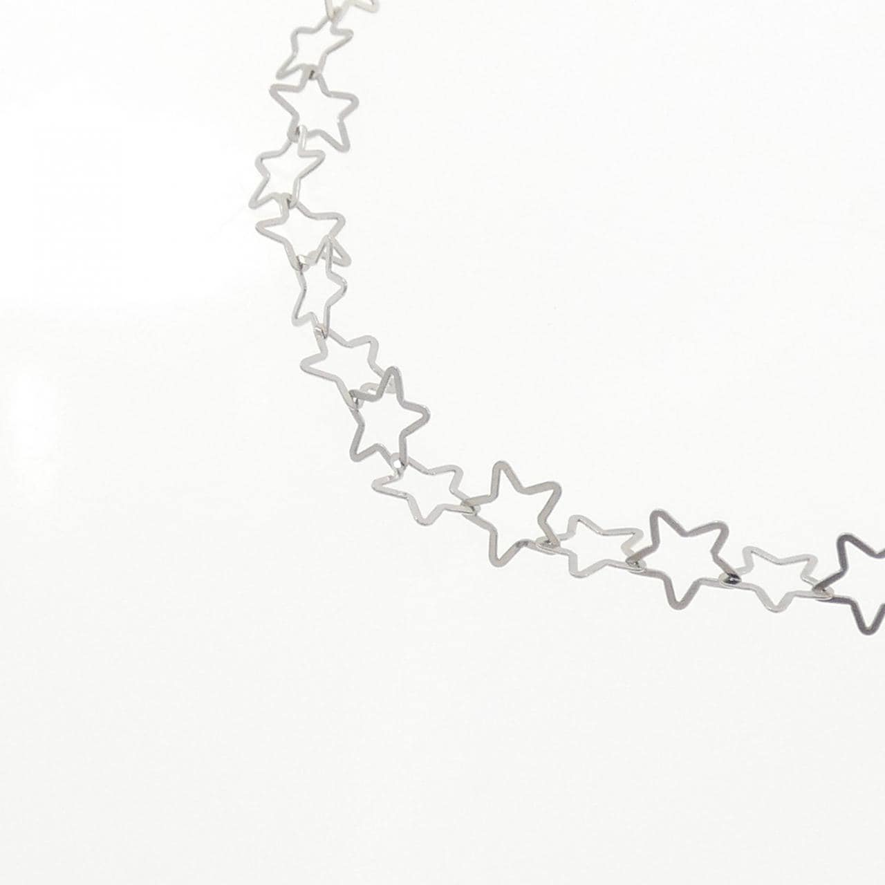 PT999/K24YG スター×ムーン ネックレス