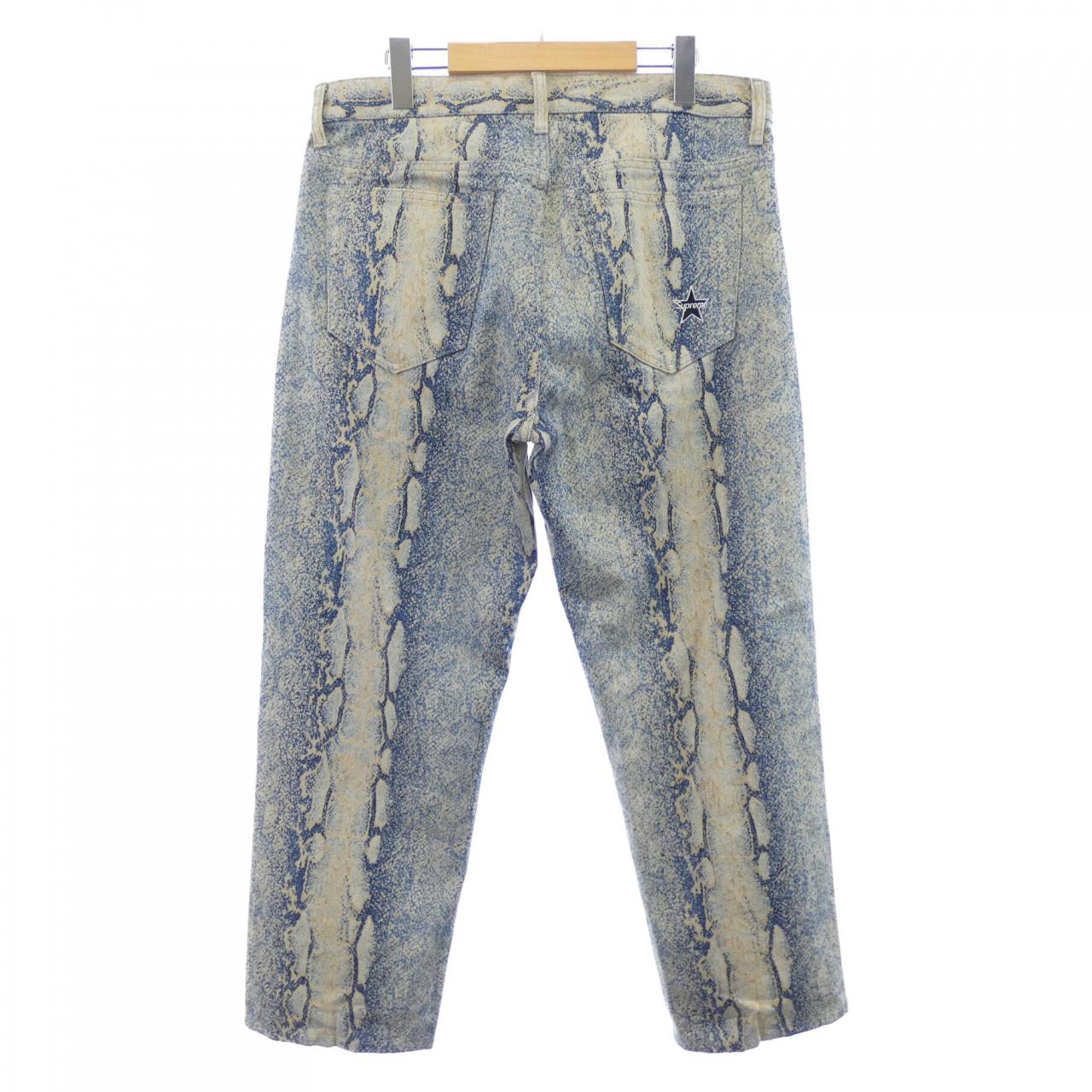 シュプリーム SUPREME regular jean snake ジーンズ