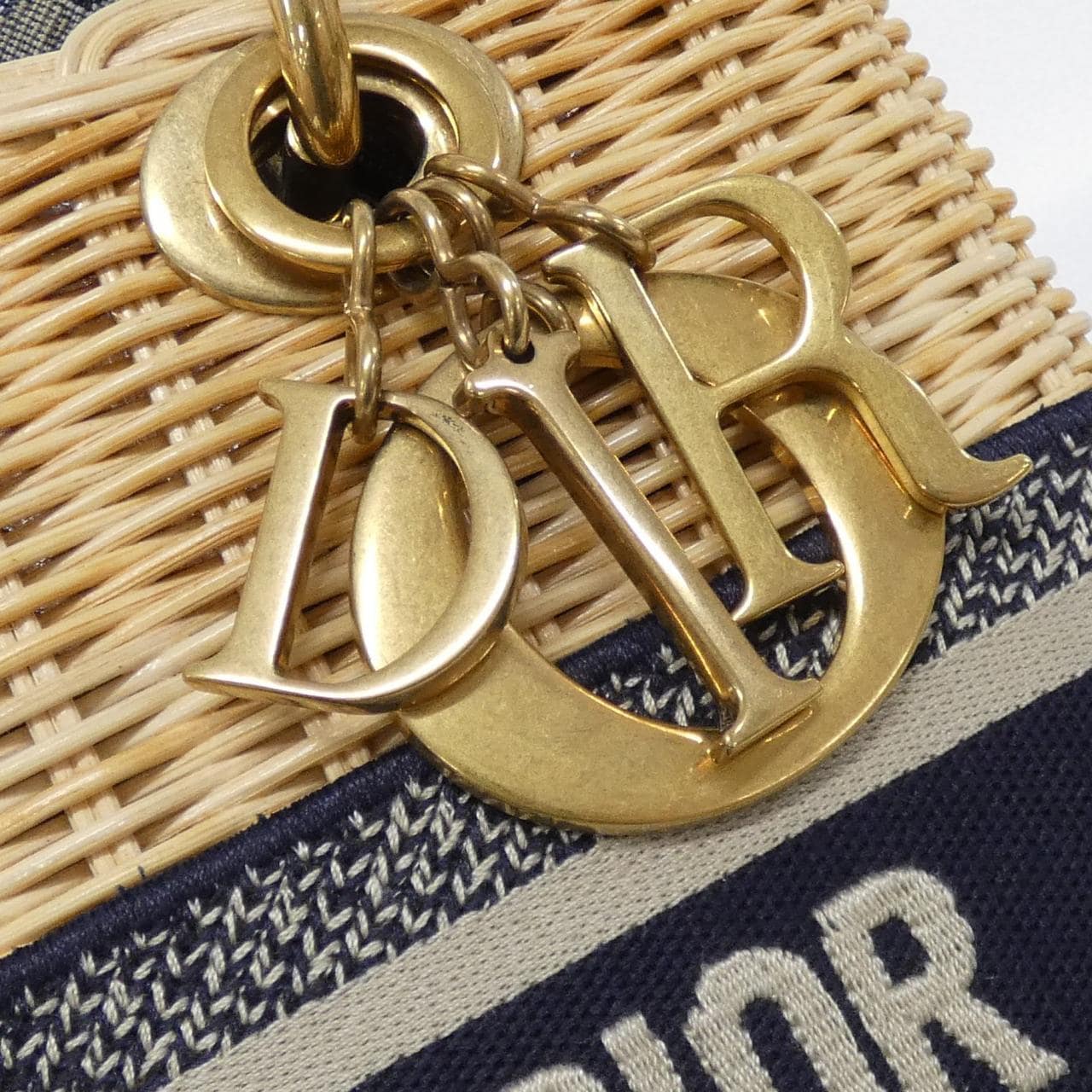 クリスチャンディオール DIOR OBLIQUE レディ ディオール ミディアム M0565CMVO バッグ