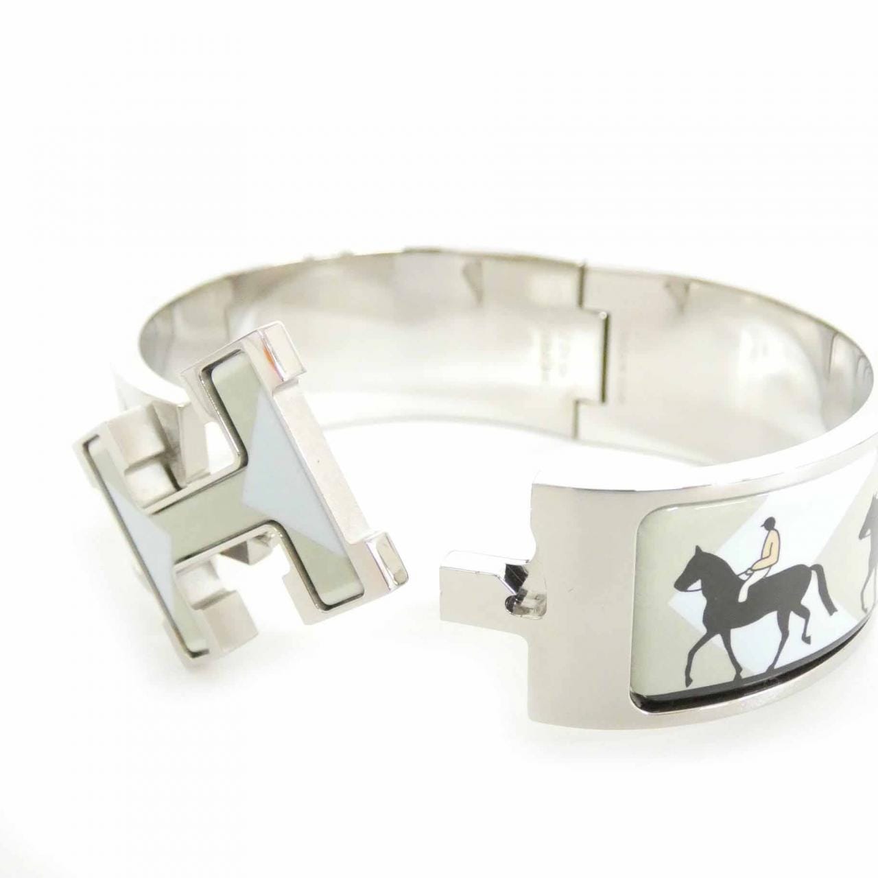 エルメス LES ALLURES クリック クラック アッシュ PM 302317FP ブレスレット