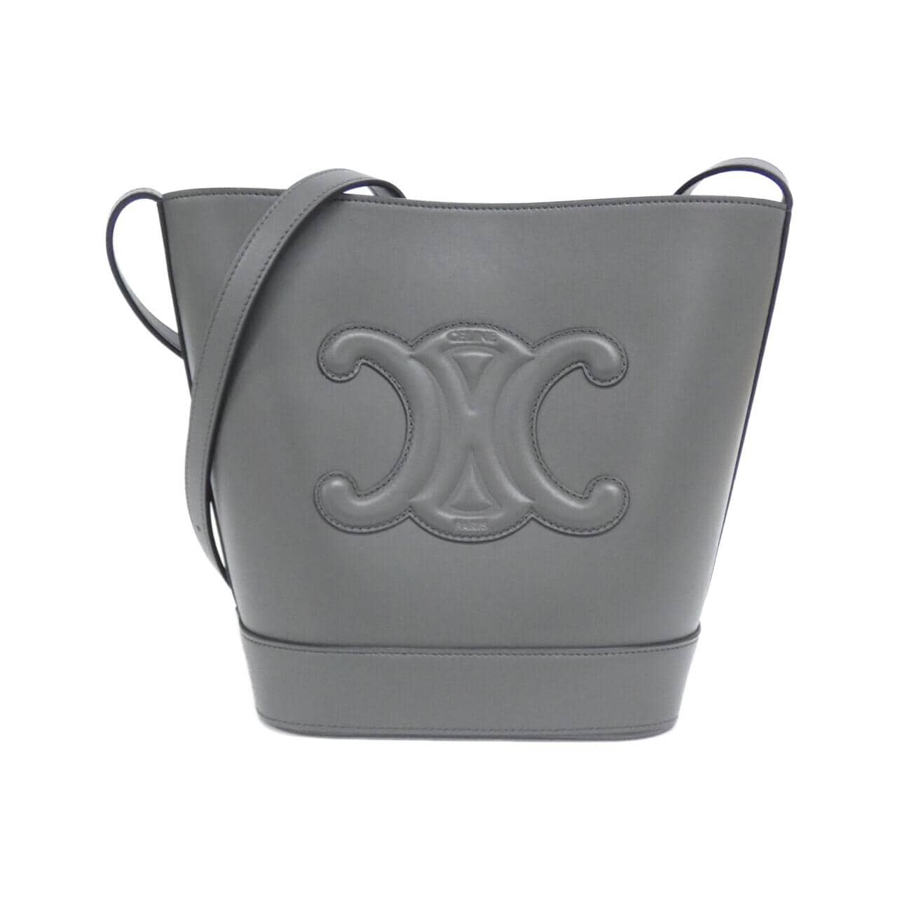 セリーヌ スモール バケット キュイル トリオンフ 198243DU3 ショルダーバッグ