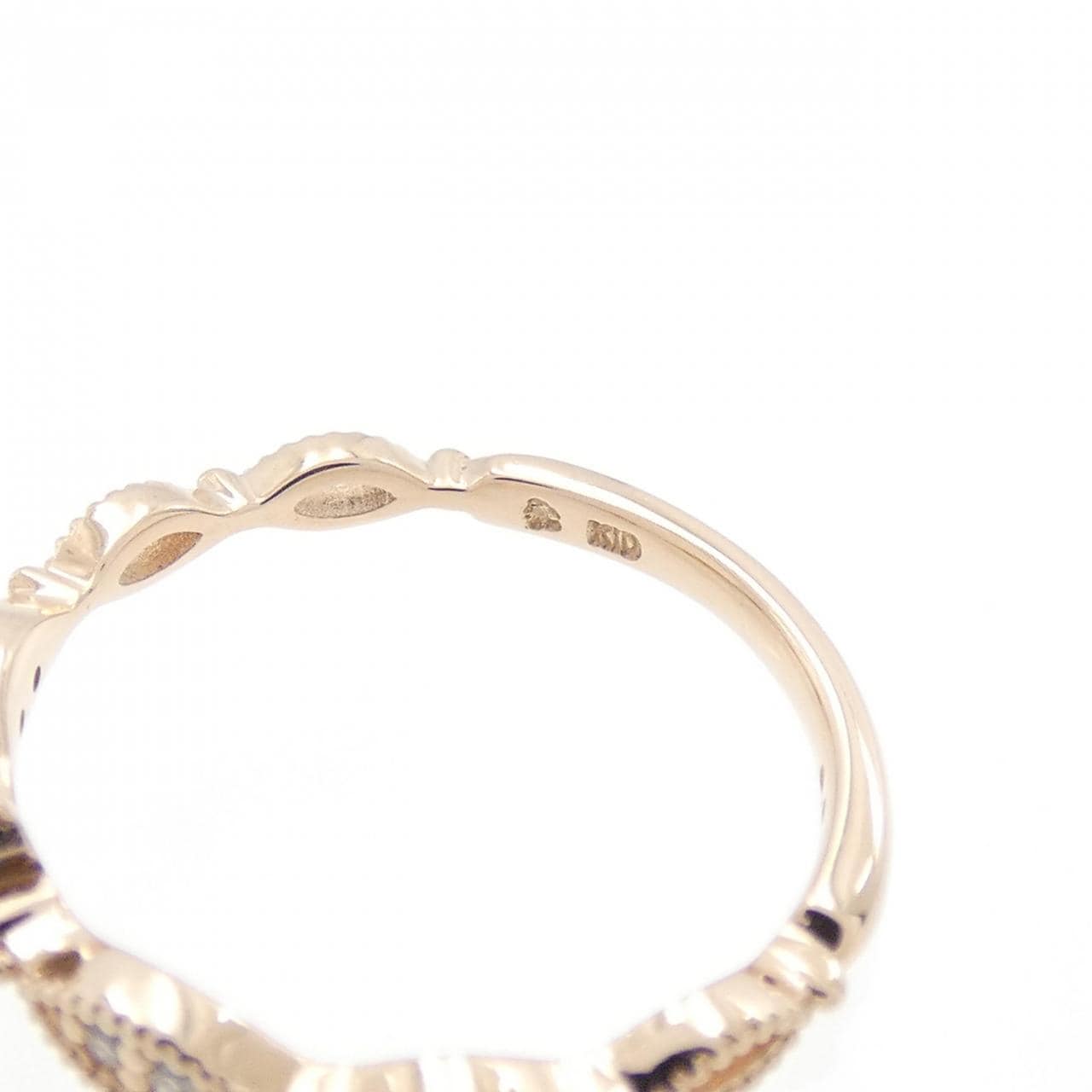 クミキョク ダイヤモンド ピンキーリング 0.04CT
