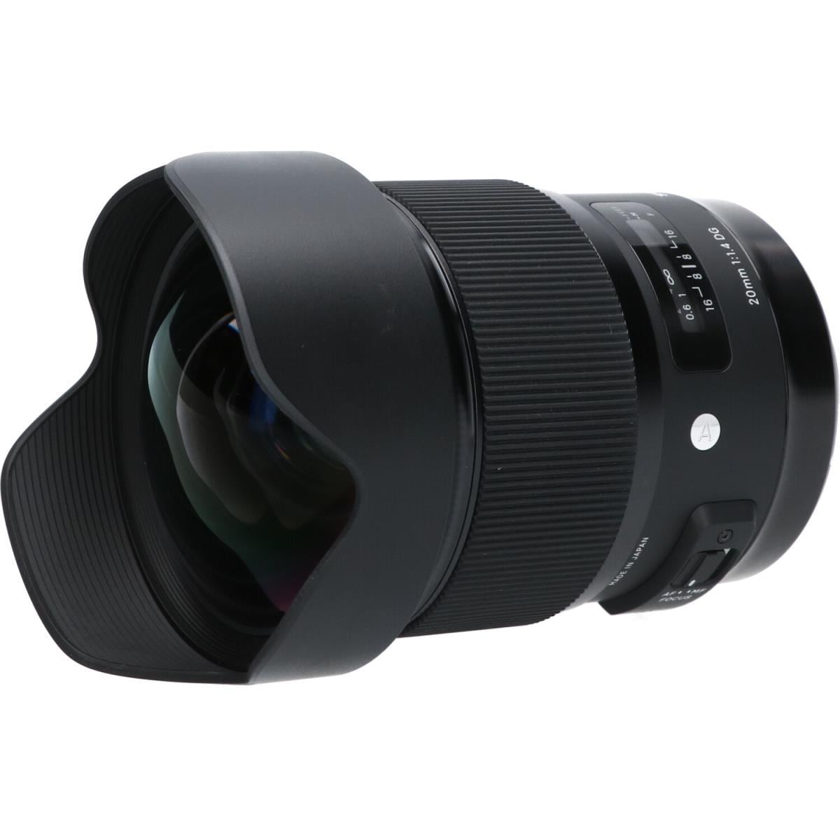 日本特注 SONY用 単焦点広角レンズ 20mm F1.4 DG HSM SIGMA - カメラ