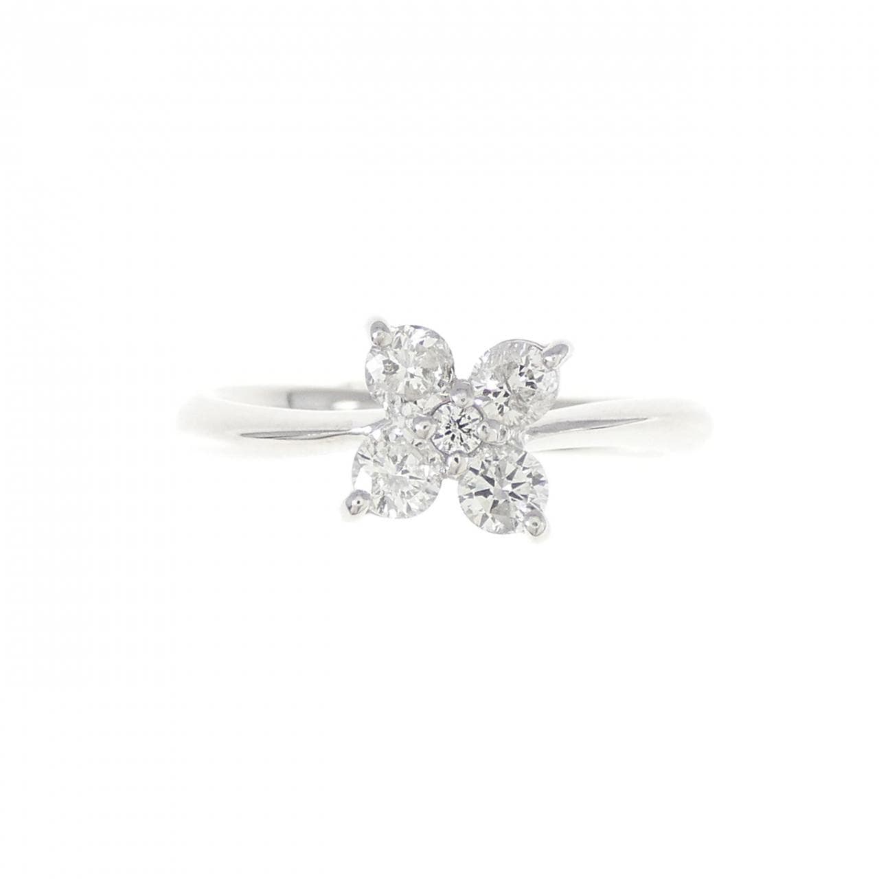 K18WG ダイヤモンド リング 0.30CT