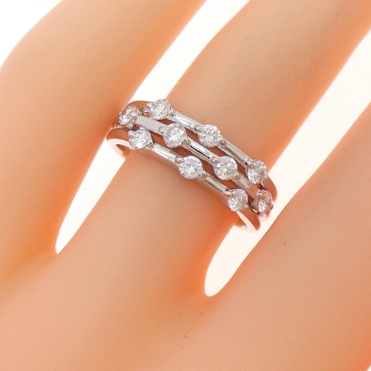 PT900 ダイヤモンド リング 0.50CT