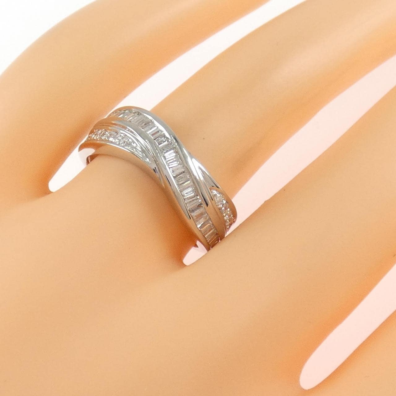 PT900钻石戒指0.50克拉