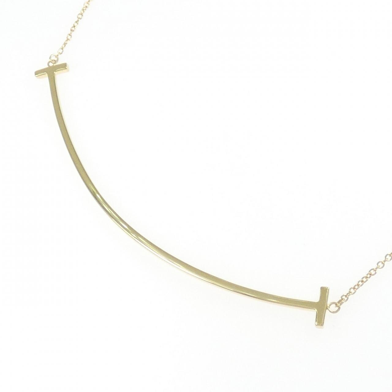 ティファニー Tスマイル ラージ ネックレス