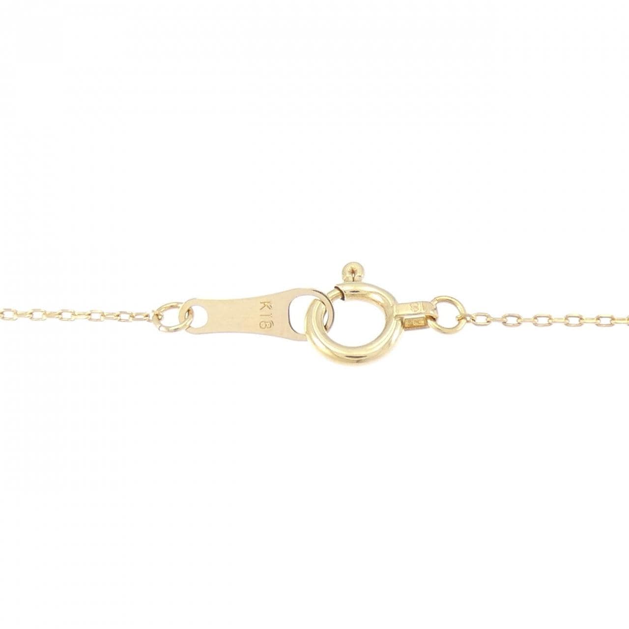 K18YG ダイヤモンド ネックレス 0.10CT