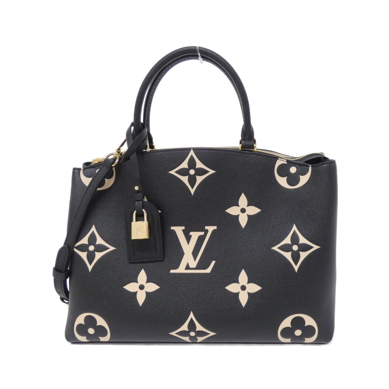 LOUIS VUITTON双色Monogram Empreinte Grand Palais MM M45842 包