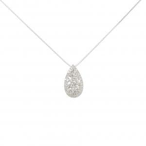 K18WG ダイヤモンド ネックレス 0.30CT