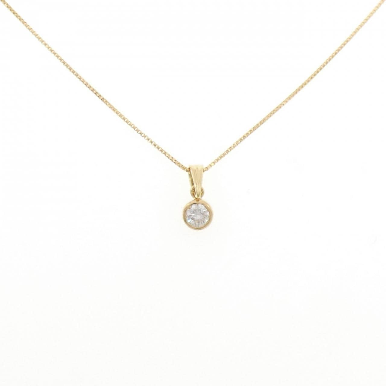 K18YG ダイヤモンド ネックレス 0.217CT