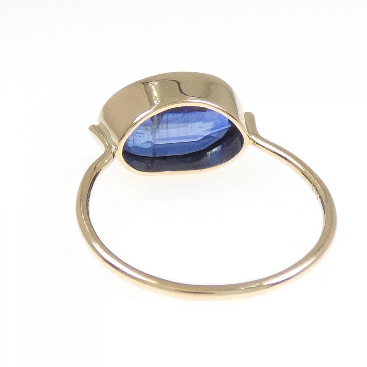 18KPG カイヤナイト リング 4.19CT